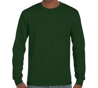 Gildan Ultra Cotton Long Sleeve Mens Unisex Crew Neck Tee T-Shirt S - 5XL