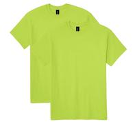 Gildan Unisex's DryBlend T-Shirt, Style G8000, Multipack, Safety Green (2-Pack), Medium (Pack of 2)