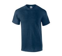(M, Heather Navy) Gildan Unisex Adult Heather T-Shirt