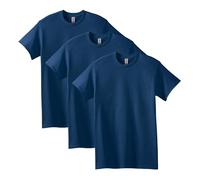 Gildan Men's Heavy Cotton T-Shirt Style G5000 - Navy 3-Pack - 2X-Large