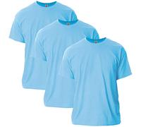 Gildan Men's Ultra Cotton T-Shirt, Style G2000, Multipack, Light Blue (3-Pack), XL (Pack of 3)