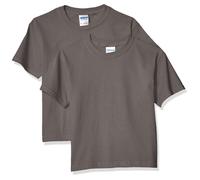 gildan unisex child Ultra cotton Youth T-shirt 2-pack T Shirt charcoal Large US