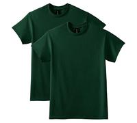 Gildan Unisex's DryBlend T-Shirt, Style G8000, Multipack, Forest Green (2-Pack), Large (Pack of 2)