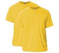 Gildan Unisex's Ultra Cotton T-Shirt, Style G2000, Multipack, Daisy (2-Pack), 3XL (Pack of 2)