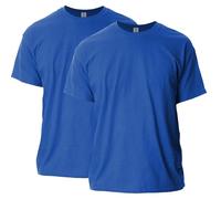 Gildan Unisex's Ultra Cotton T-Shirt, Style G2000, Multipack, Royal (2-Pack), S (Pack of 2)