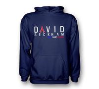 Gildan Women's David Beckham Psg Eiffel Tower Hoody (navy) in Navy | Size: Large Gildan Navy L