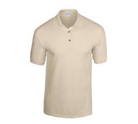 Gildan Women's Dryblend Jersey Polo Shirt in Light Sand | Size: 2XL Gildan Light Sand 2XL