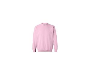 Gildan Women's Fleece Crewneck Sweatshirt, Style G18000, Light Pink, Medium