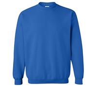 Gildan Women's Fleece Crewneck Sweatshirt, Style G18000, Royal, Medium