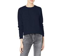Gildan Women's Fleece Crewneck Sweatshirt, Style G18000fl, Navy, XL