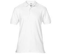 (XXL, White) Gildan Mens Hammer Plain Pique Polo Shirt