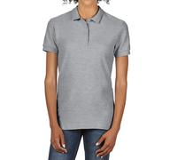 Gildan Womens/Ladies Double Piqué Soft Touch Polo Shirt PC7150