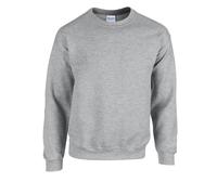 Gildan Womens Ladies Plain Crew Neck Sweatshirt Soft Warm Casual Pullover Jumper