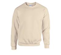Gildan Womens Ladies Plain Crew Neck Sweatshirt Soft Warm Casual Pullover Jumper