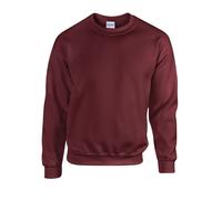 Gildan Womens Ladies Plain Crew Neck Sweatshirt Soft Warm Casual Pullover Jumper