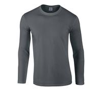 Gildan Women's Softstyle Long-Sleeved T-Shirt in Charcoal | Size: 3XL Gildan Charcoal 3XL