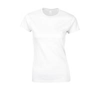 Gildan Women's Softstyleâ Ladies T-Shirt, White, M