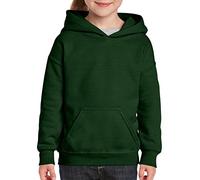Gildan Youth Hooded Sweatshirt, Style G18500B, Forest, XL