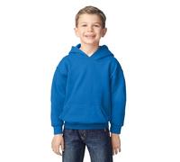 Gildan Youth Hoodie Sweatshirt, Style G18500B, Royal, M