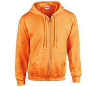 Gildan Zip Up Hoodie Heavy Blend Mens Plain Hooded Sweatshirt Hoody Jacket Men