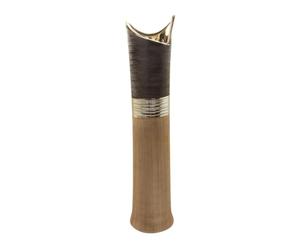 GILDE Bradora 47136 Floor Vase Height 60.0 cm Brown/Champagne/Beige