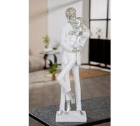 GILDE Decorative Figurine, Resin, White, 10.5