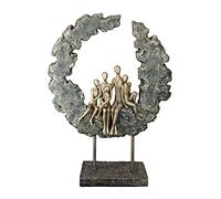 GILDE Decorative Sculpture Figure Made of Resin - Decoration Living Room Birthday Gift for Women - Height 32.5 cm