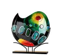 GILDE GLAS art Vase - Decorative Object - Gifts for Women Height 47 cm