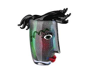 GILDE GLAS art Vase Design - Glass Vase and Art Object Modern Height 30 cm