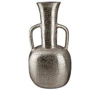 GILDE Lola Aluminium Vase - Gold - Waterproof - Coarse Surface - Height 46 cm x Diameter 24 cm