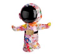 GILDE OOH LALA Astronaut Resin Figurine, Multi-Colour, Height 30 cm x Width 26 cm, Street Art Style