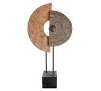 Gilde Poly Skulptur Carve auf Sockel Decorative Figurines, Multi-Colour, Unique