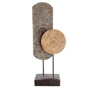 Gilde Poly Skulptur Carve auf Sockel Decorative Figurines, Multi-Colour, Unique