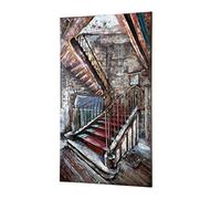 GILDE Sculpture, Metal, Brown, red, Höhe 120 cm