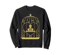 Gilded Cage - Wealth Luxury Freedom Business Finance Money Sweatshirt