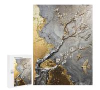 Gilded Natures Symphony, 500 PCS Wooden Picture Puzzle for Grown-Ups, Home Décor Activity - for Quiet Evenings And Focused Play