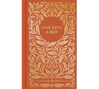 GILDED ONE LINE A DAY 5 YEAR MEMORY BOOK by CHRONICLE BOOKS Paperback Self Help