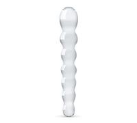 Gildo No. 19 Deluxe Real Dong Glass Penis Replica, Double Dildo Length - 7.85 Inch, Diameter - 0.95-1.30 Inch