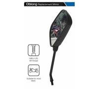 GILERA FUOCO Oxford Oblong Motorcycle Rearview Mirror Glass Right Side 10mm