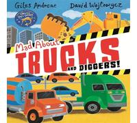 Giles Andreae Mad About Trucks & Diggers Paperback Book Giles Andreae Multicolor