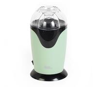 Giles & Posner EK0493GSGR Electric Popcorn Machine - Hot Air Circulation, 3 Minute Quick Popping, Healthy Oil Free Snacks, Retro Design, 1200W, Measuring Cup Included, Fat Free Treats, Green