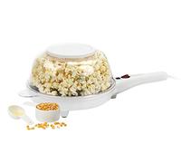 Giles & Posner EK2204 Healthy Fat Free Electric Popcorn Maker with Bowl for Fun Cooking, 800 W, White