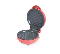Giles & Posner Funfair Mini Griddle & Electric Grill - 550W, 11.5cm PFAS-Free Non-Stick Plate, Compact Design, Fast Heat Up, Easy Clean with Indicator Lights, 2 Minute Preheat Time, No Oil Needed