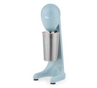 Giles & Posner Milkshake Maker - Iced Coffee Maker, 2 Speeds, Includes 500ml Stainless Steel Cup & Blade, Capacity Markings, Milk Frothing, Cocktails, Electric Drinks Mixer, Matte Blue, 100W