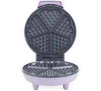 Giles & Posner Single Heart Shaped Waffle Maker - Purple