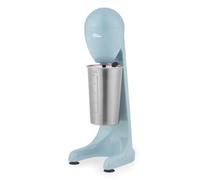 Giles & Posner Milkshake Maker - Iced Coffee Maker, 2 Speeds, Includes 500ml Stainless Steel Cup & Blade, Capacity Markings, Milk Frothing, Cocktails, Electric Drinks Mixer, Matte Blue, 100W