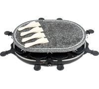 GILES & POSNER EK1872G Stone Raclette Grill - Black & Grey