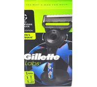 GilletteLabs with Exfoliating Bar Razor Champion Gold Edition 1 Pack