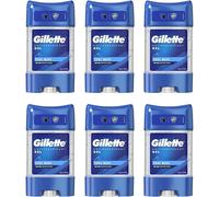 Gilette Pro Cool Wave 48h Clear Antiperspirant Gel for Men 70mlx6