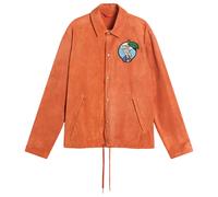 Gilga Farm by Donald Glover Suede Navel Jacket Orange